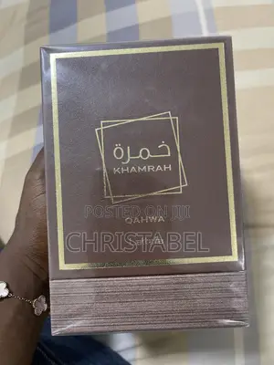 Original Lattafa Khamrah Qahwa Eau De Parfum 100ml Unisex Perfume
