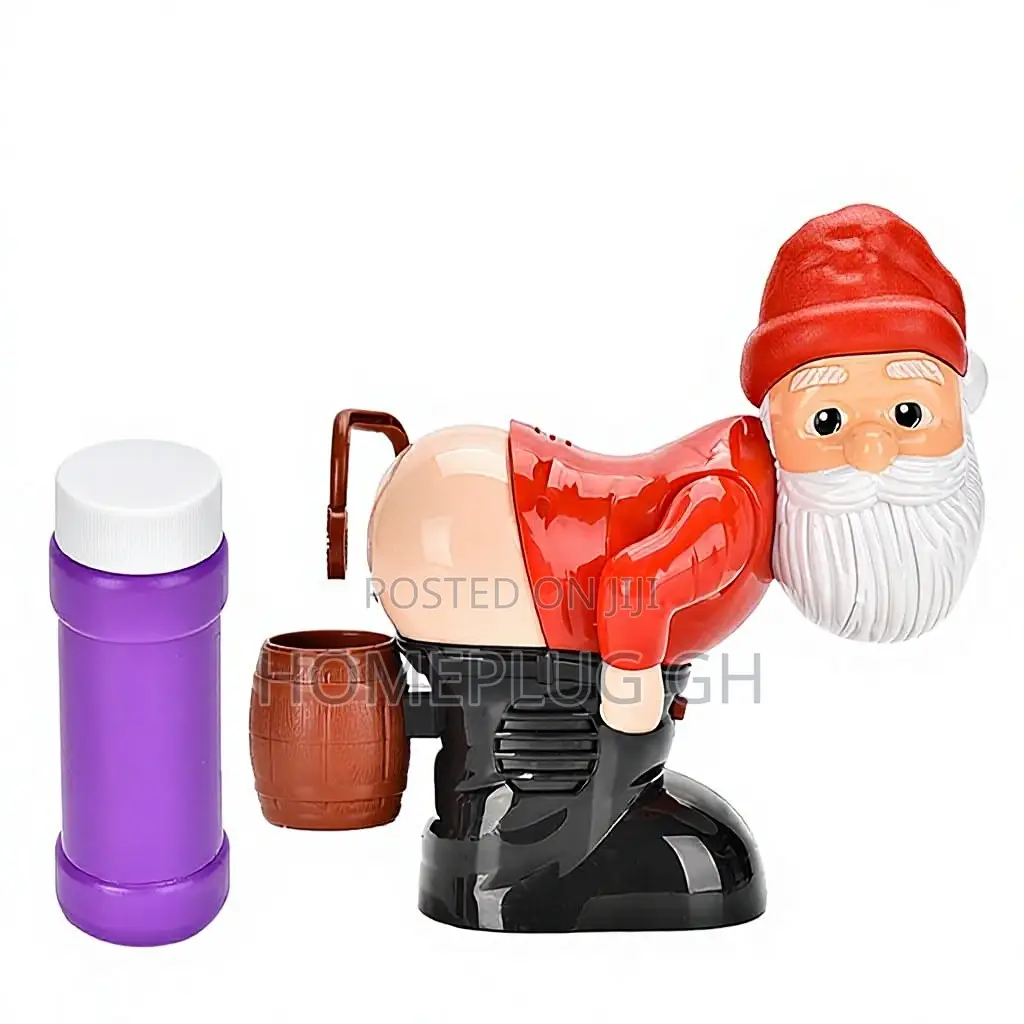 Santa Bubble Machine