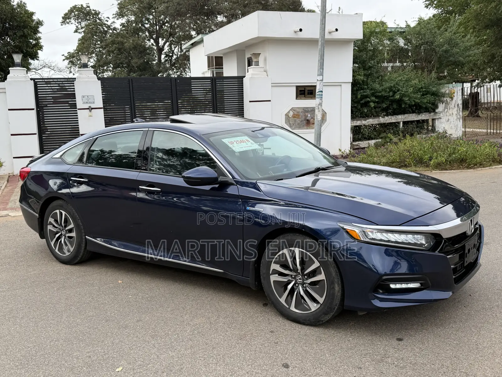 Honda Accord EX-L (2.0L 4cyl Turbo 10A) 2019 Blue