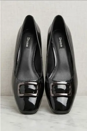 Elegant Black Dune Women's Low-Heel Shoes