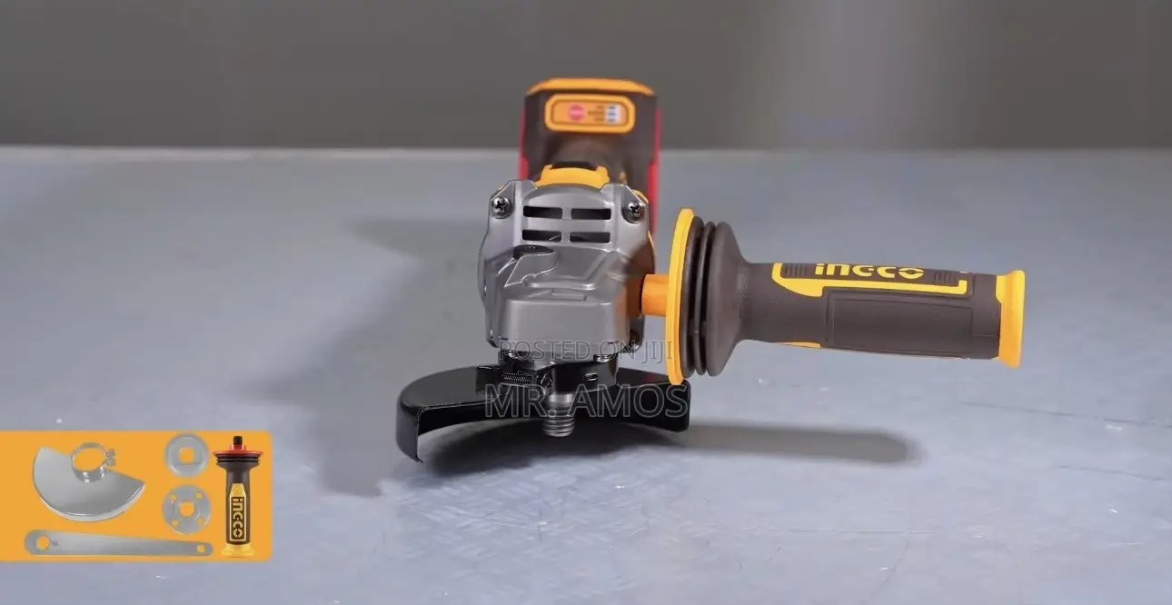 1200W Cordless Angle Grinder +2x5.0Batteries & 10PCs Disc-Cagli