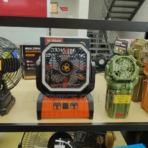 Monster Performance 4-Speed Multipurpose Rechargeable Fan With Led