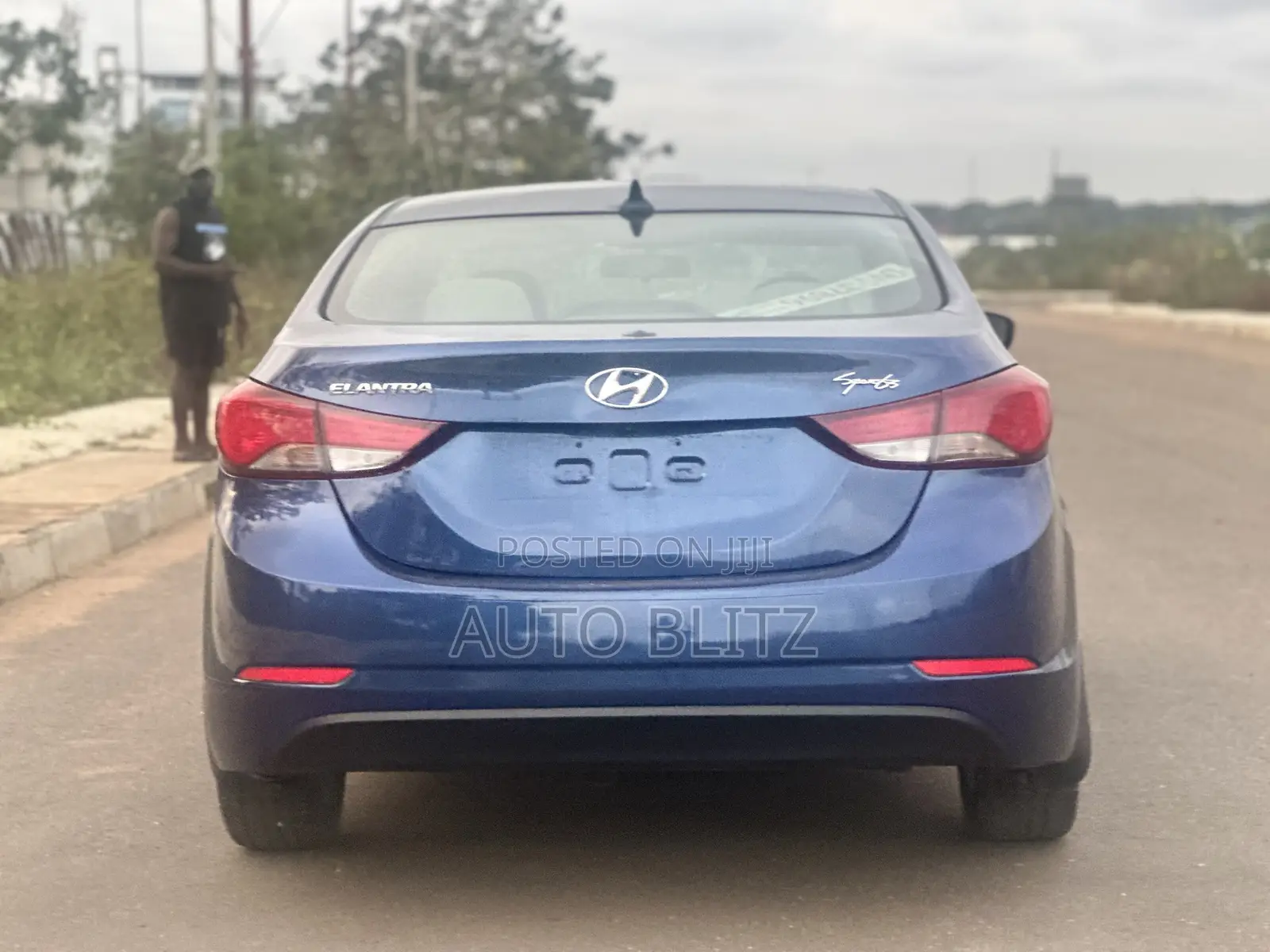 Hyundai Elantra 2015 Blue