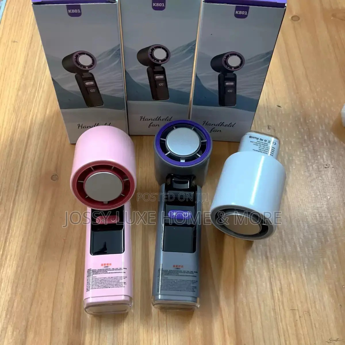 Handheld Portable Rechargeable Ice Cool Fan