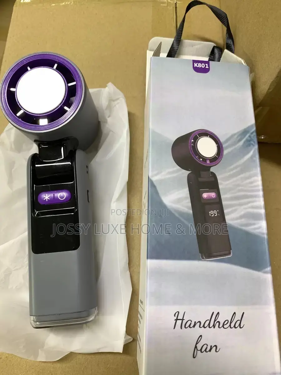 Handheld Portable Rechargeable Ice Cool Fan