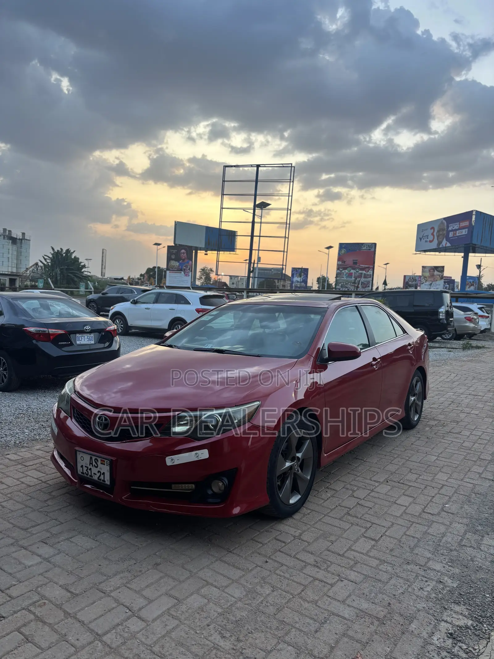 Toyota Camry 2014 Red