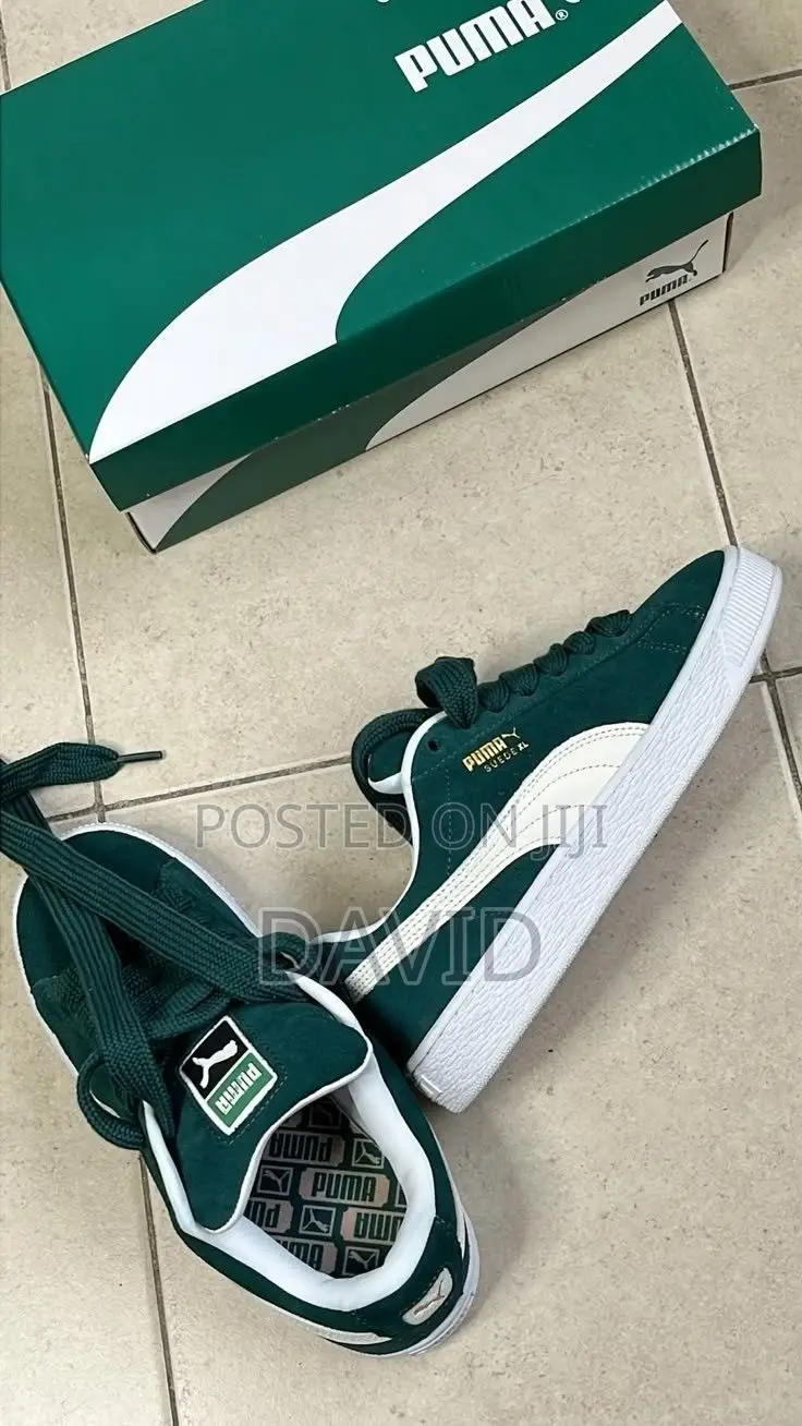 Puma Suede All Time Green