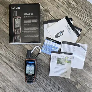 Garmin GPSMAP 64s Camping Hiking With Box & Belt Clip