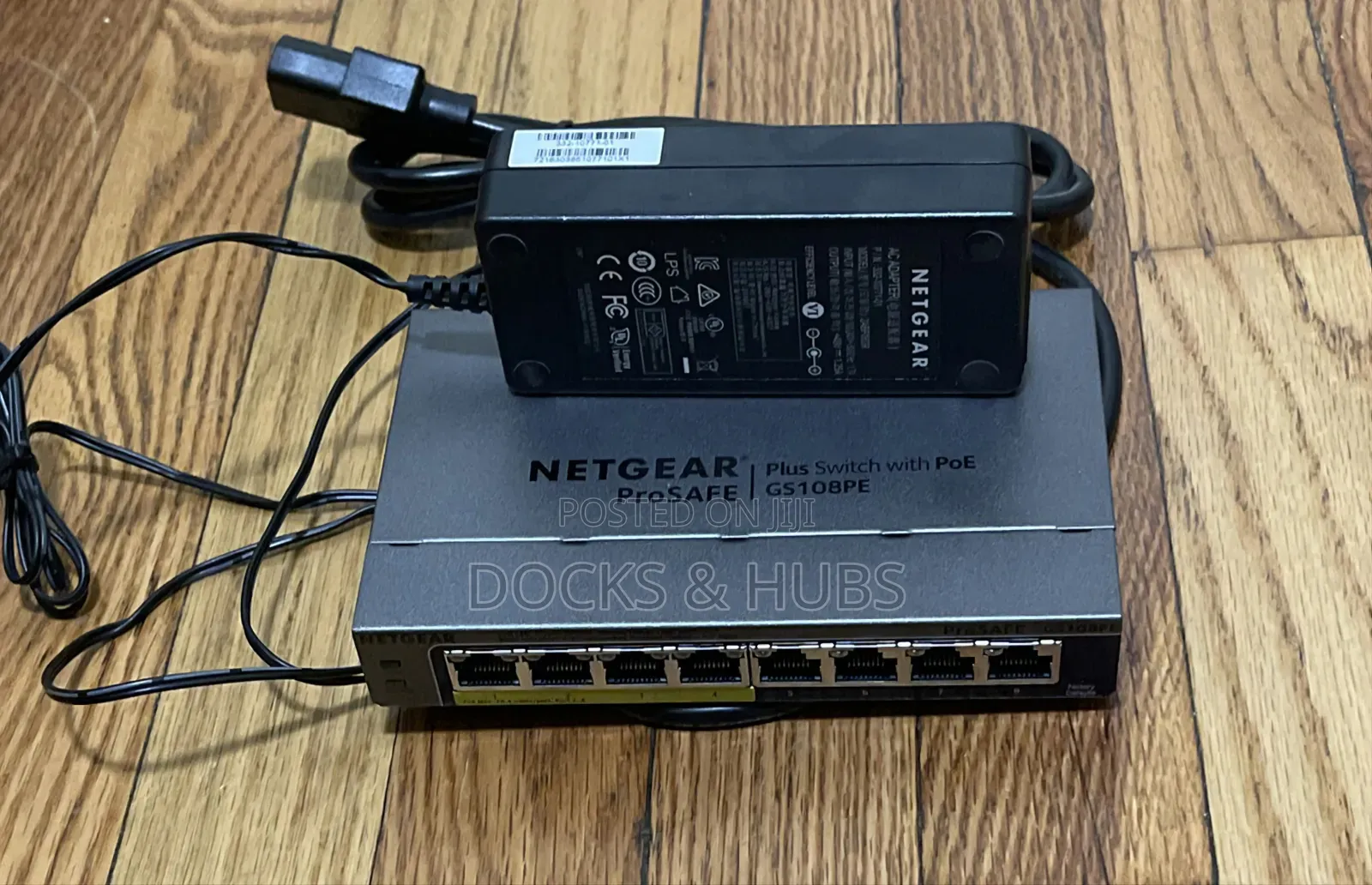 NetGear 8-Port PoE Gigabit Ethernet Plus Switch (GS108PEv3)