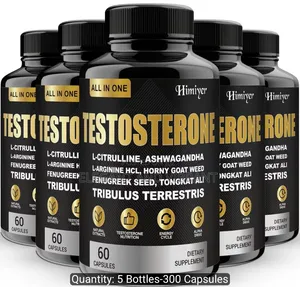 Testosterome Capsules for Men With Tongkat Ali, Horny Goat Weed, Etc