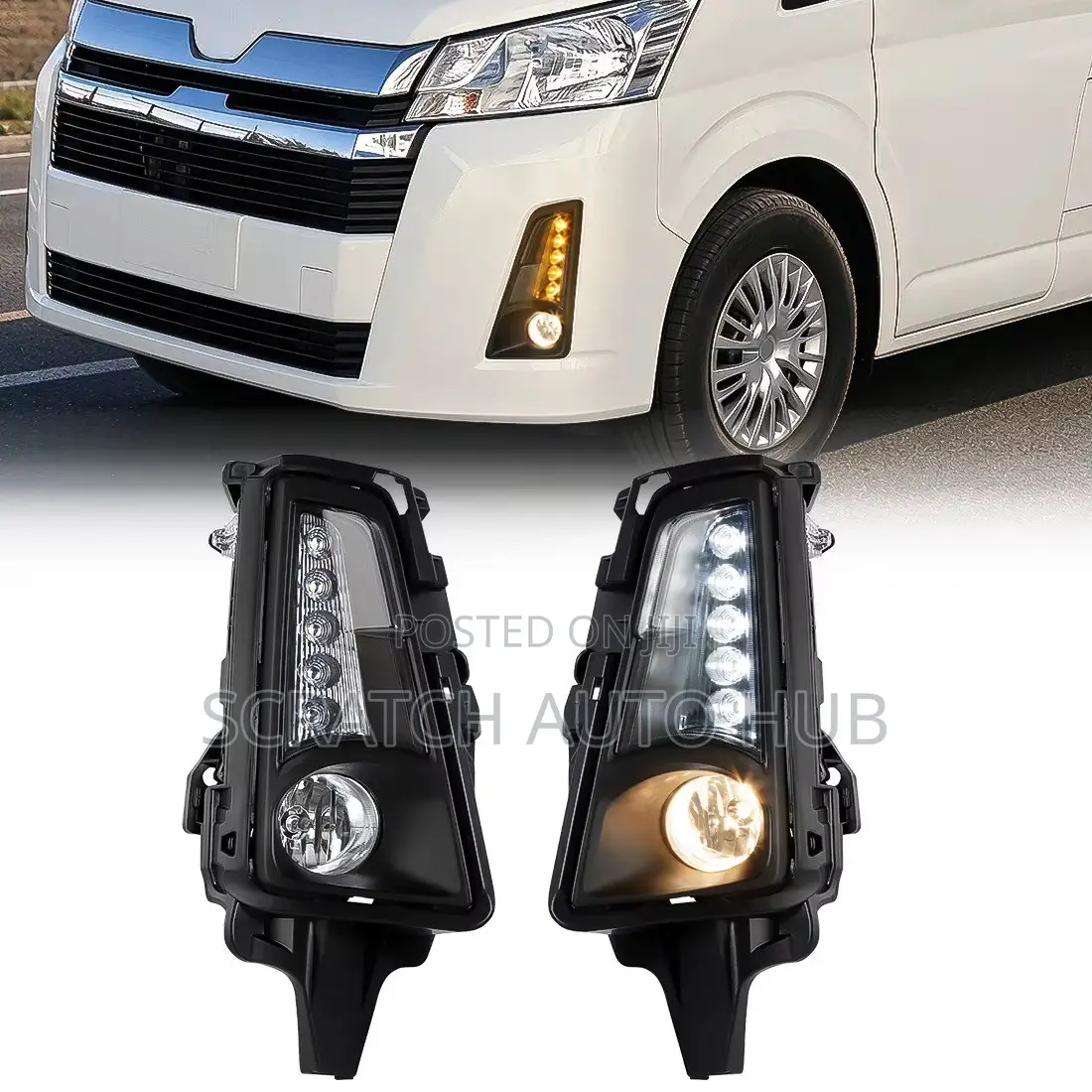 Toyota Hiace Led Fog Light Available/2019/ Going