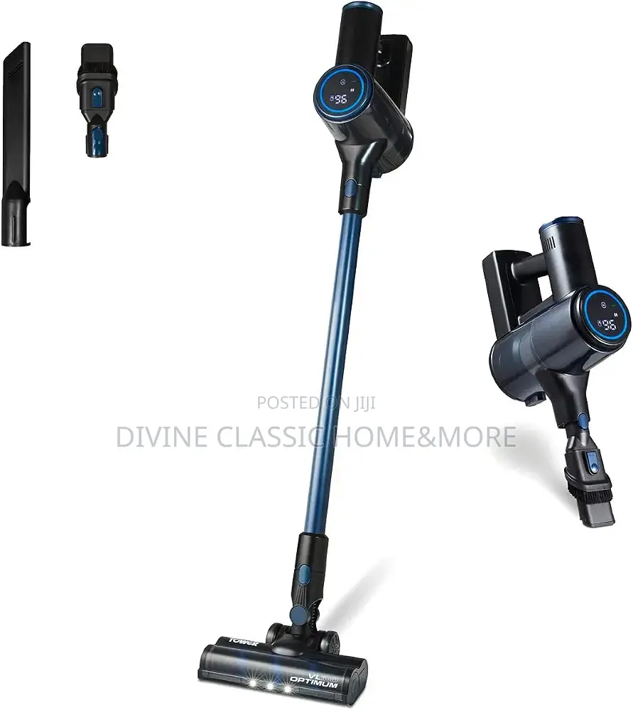 Tower Optimum Cordless 3-in-1 Vacuum Cleaner With 60min Runtime
