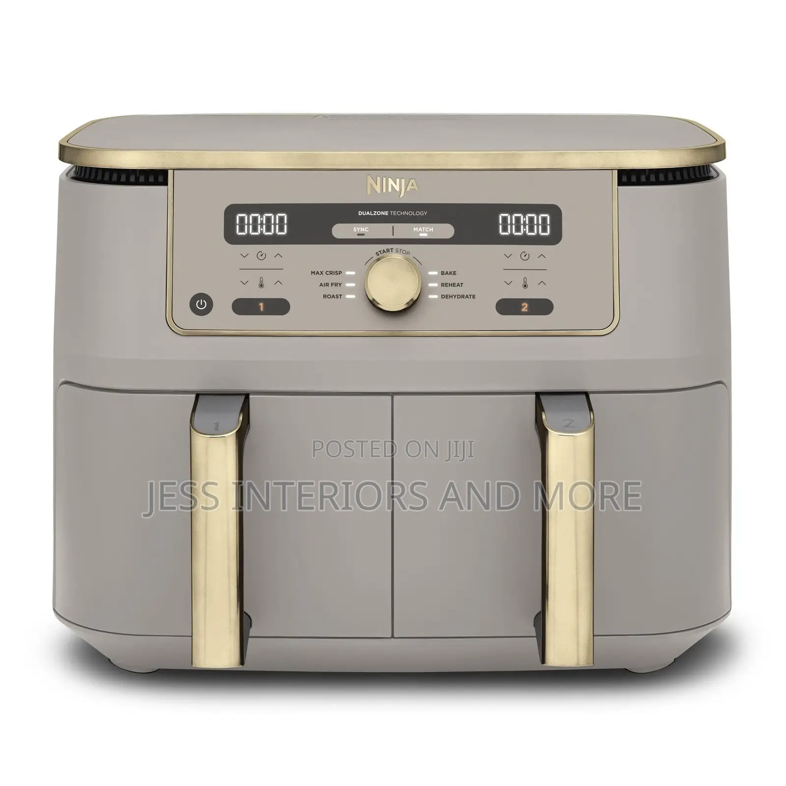 Ninja Air Fryer MAX Dual , 2 Drawers, 9.5L, 6-in-1
