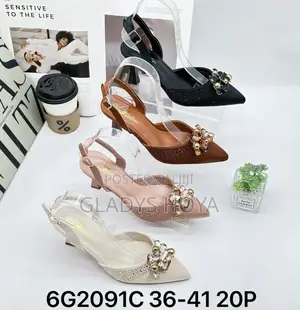 Ladies Half Shoe Sandals Heels