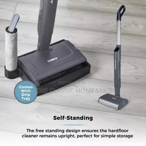 Tower Aquajet Pro Cordless Hardfloor Cleaner With One Touch Controls