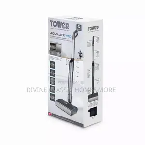 Tower Aquajet Pro Cordless Hardfloor Cleaner With One Touch Controls