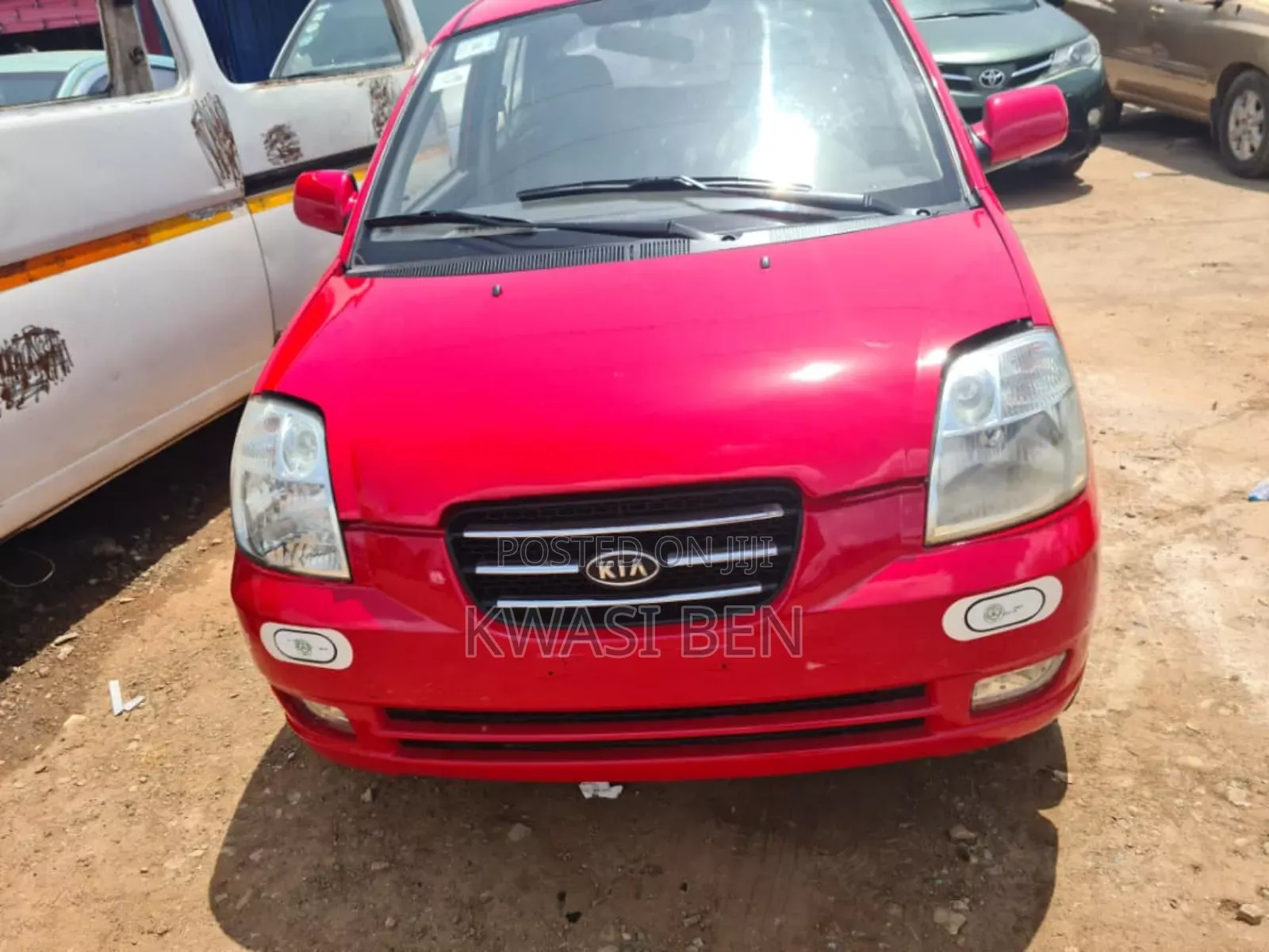 Kia Morning 2010 Red