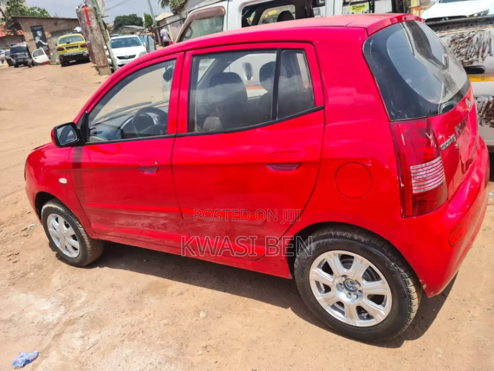 Kia Morning 2010 Red
