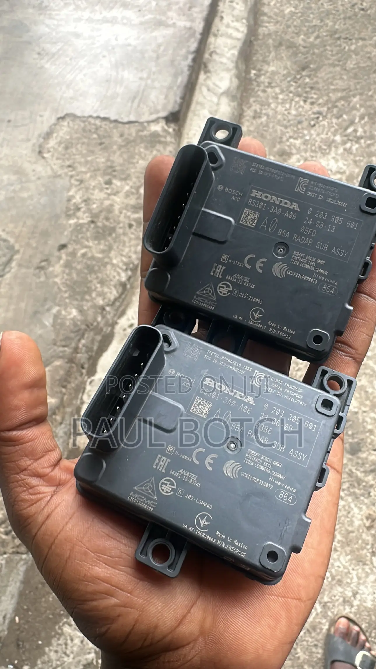 2024 Honda CR-V Radar Sensor.