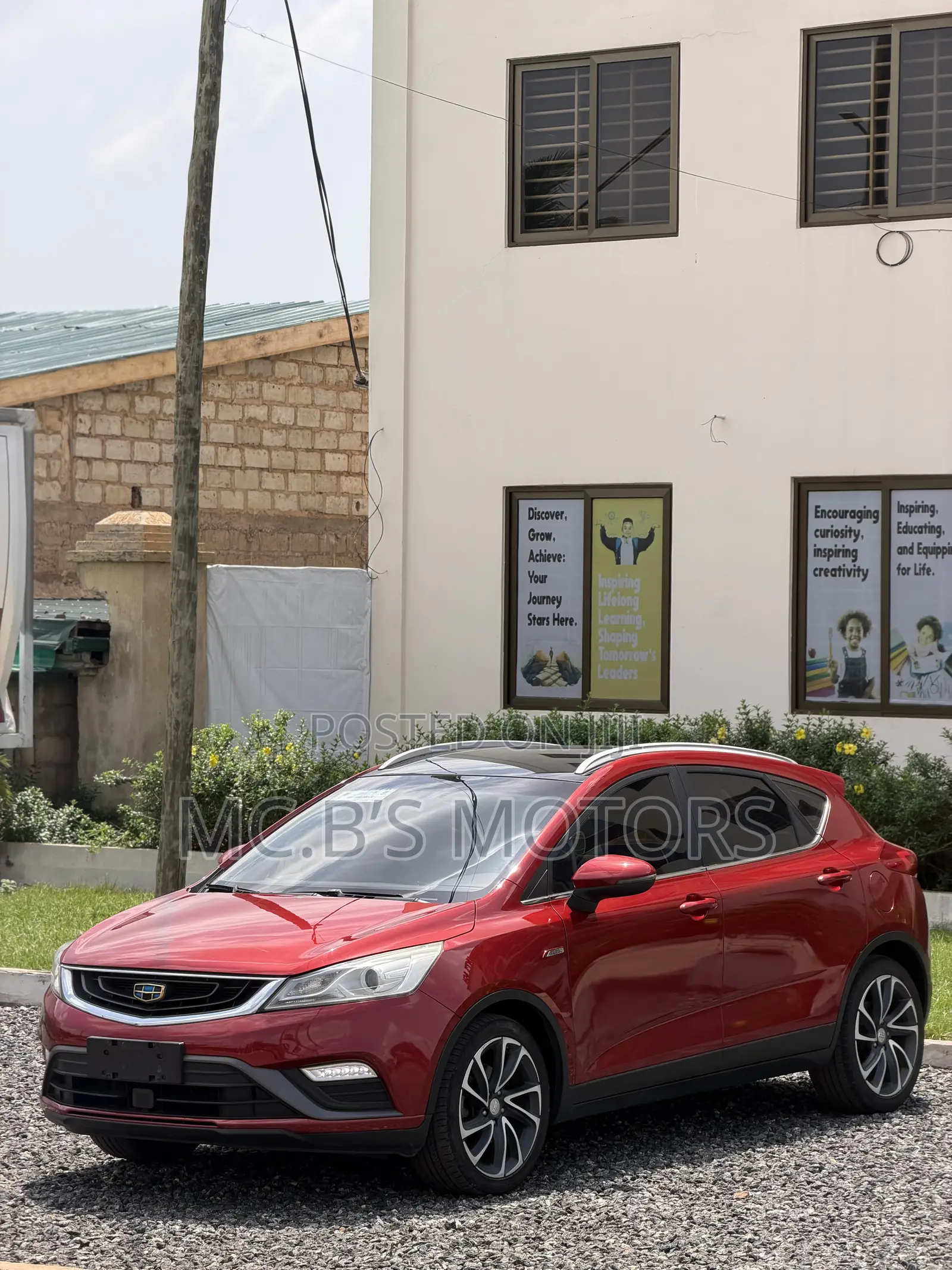 Geely Emgrand 2016 Red