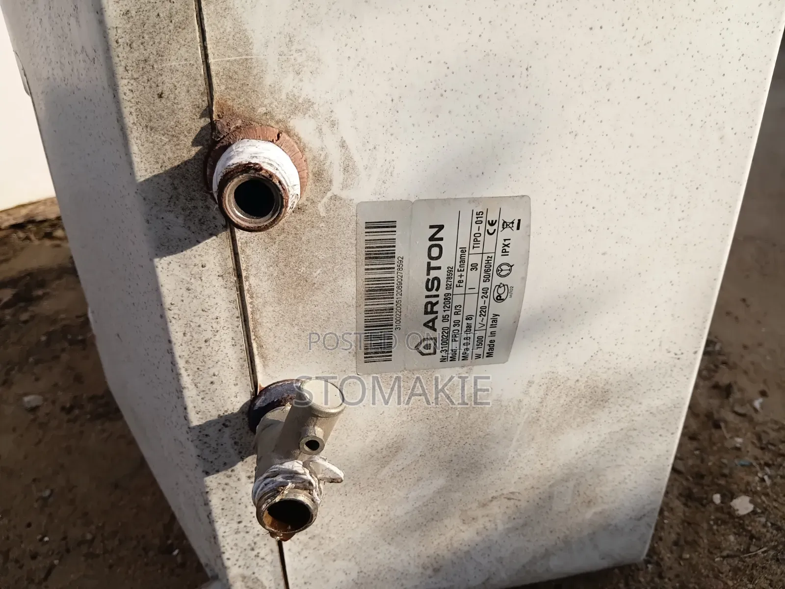 Working Used 15ltr Water Heater