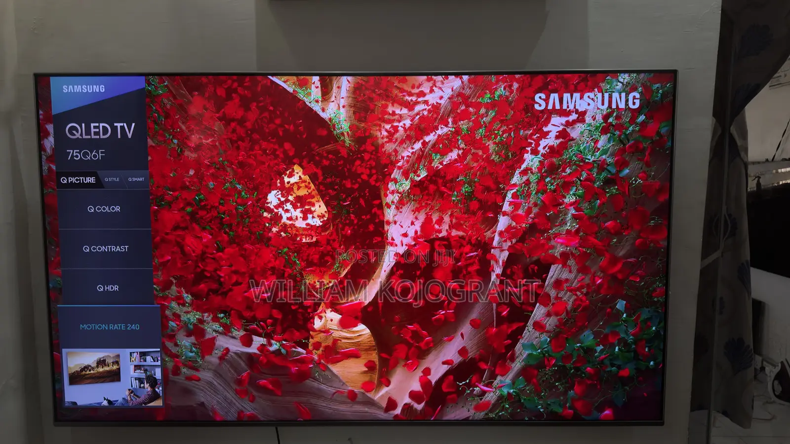 SAMSUNG QLED 75 Inches Super Slim