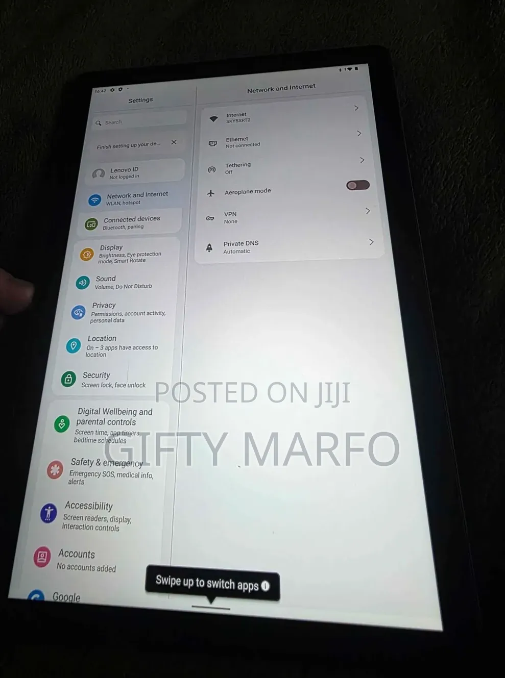 Lenovo Tab M10 64 GB Black