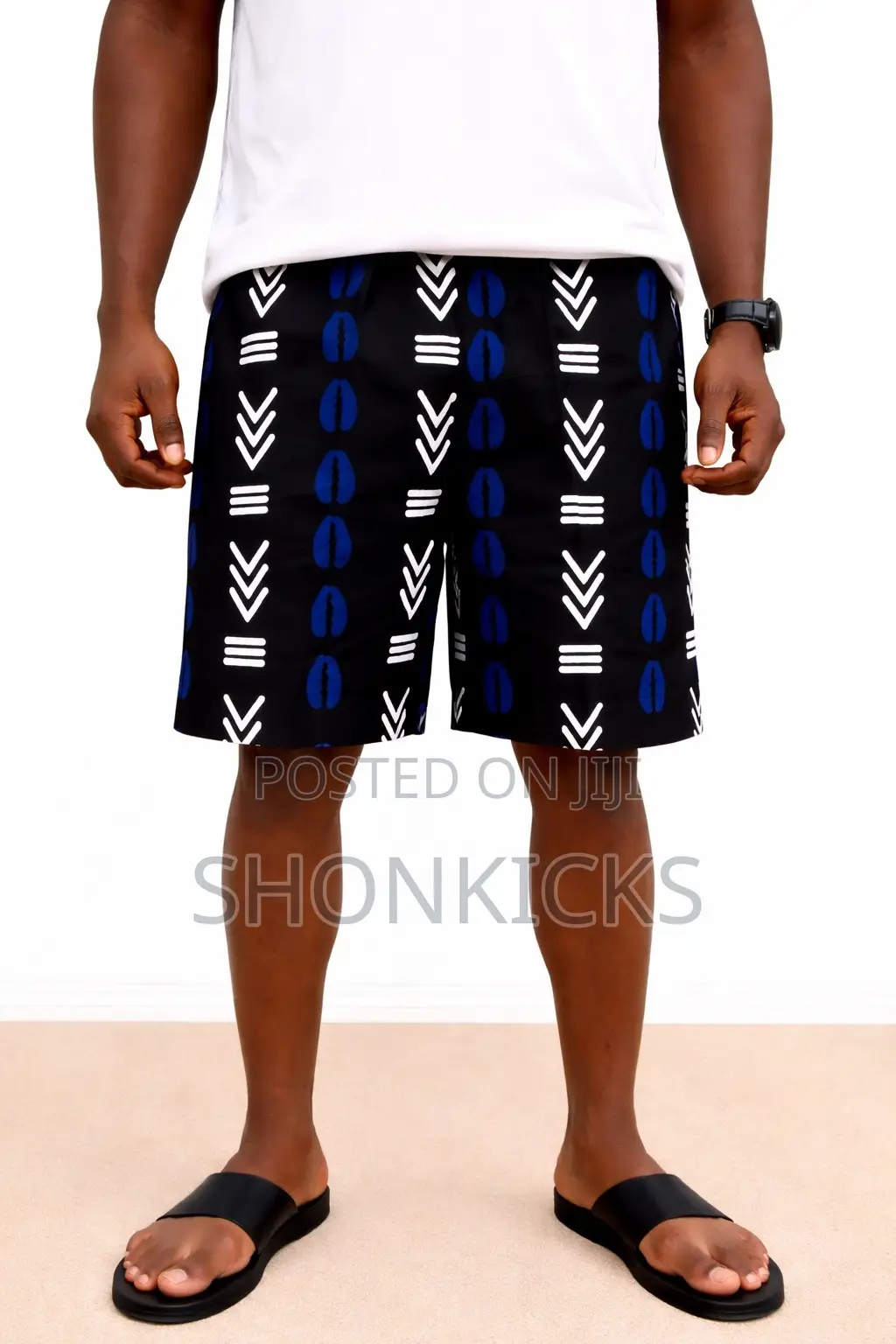 Ankara Shorts- 100% Cotton