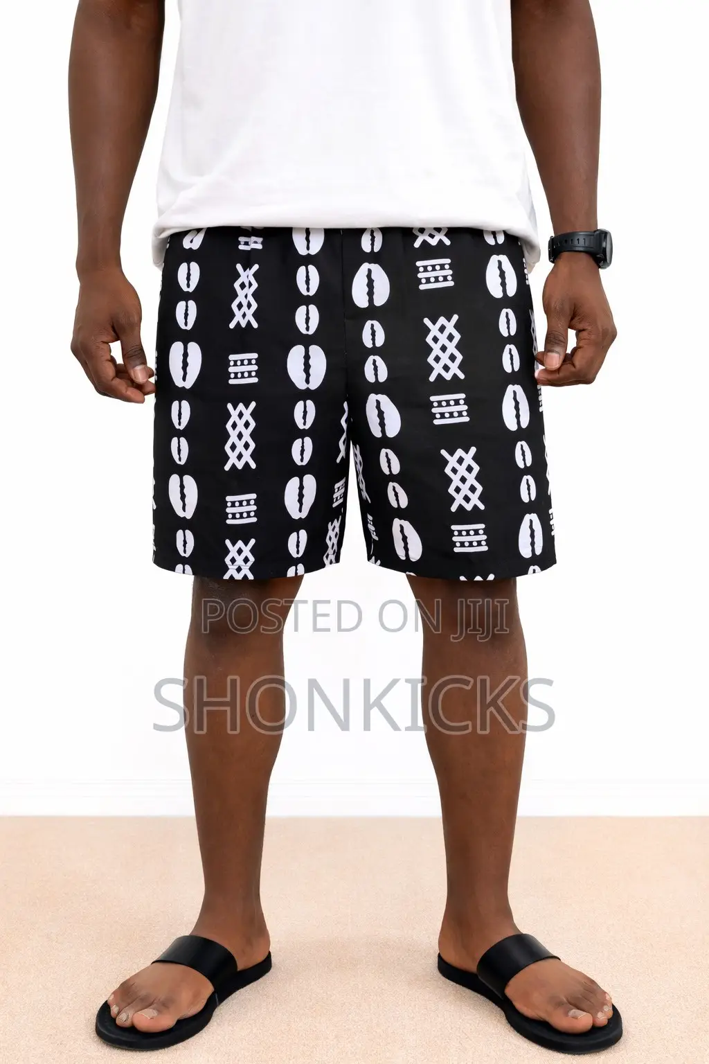 Ankara Shorts- 100% Cotton