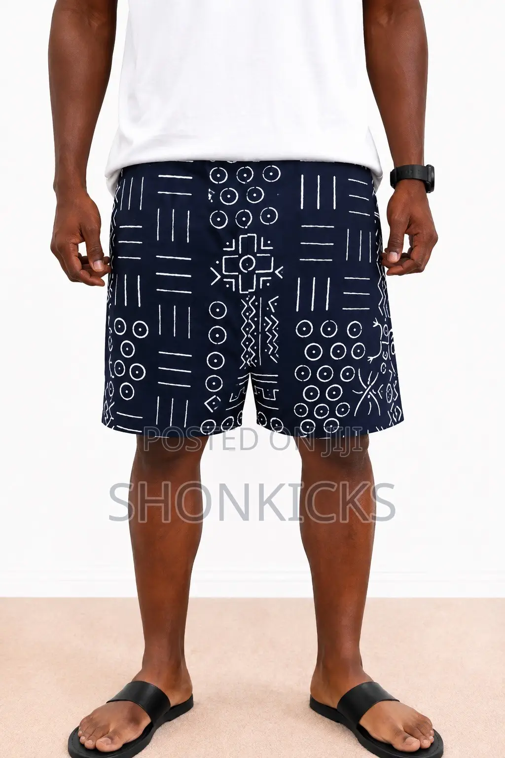 Ankara Shorts- 100% Cotton