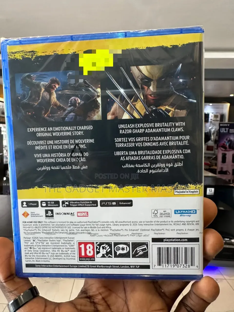 Marvel Wolverine for PlayStation 5