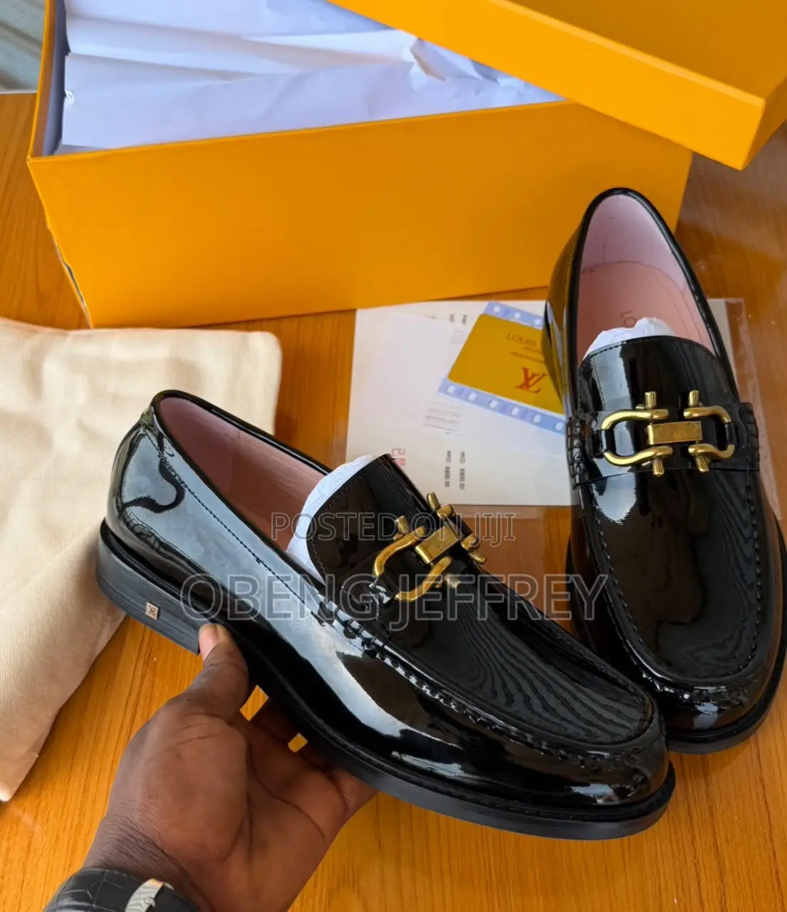 Original Dior Granville Loafer Black Calfskin