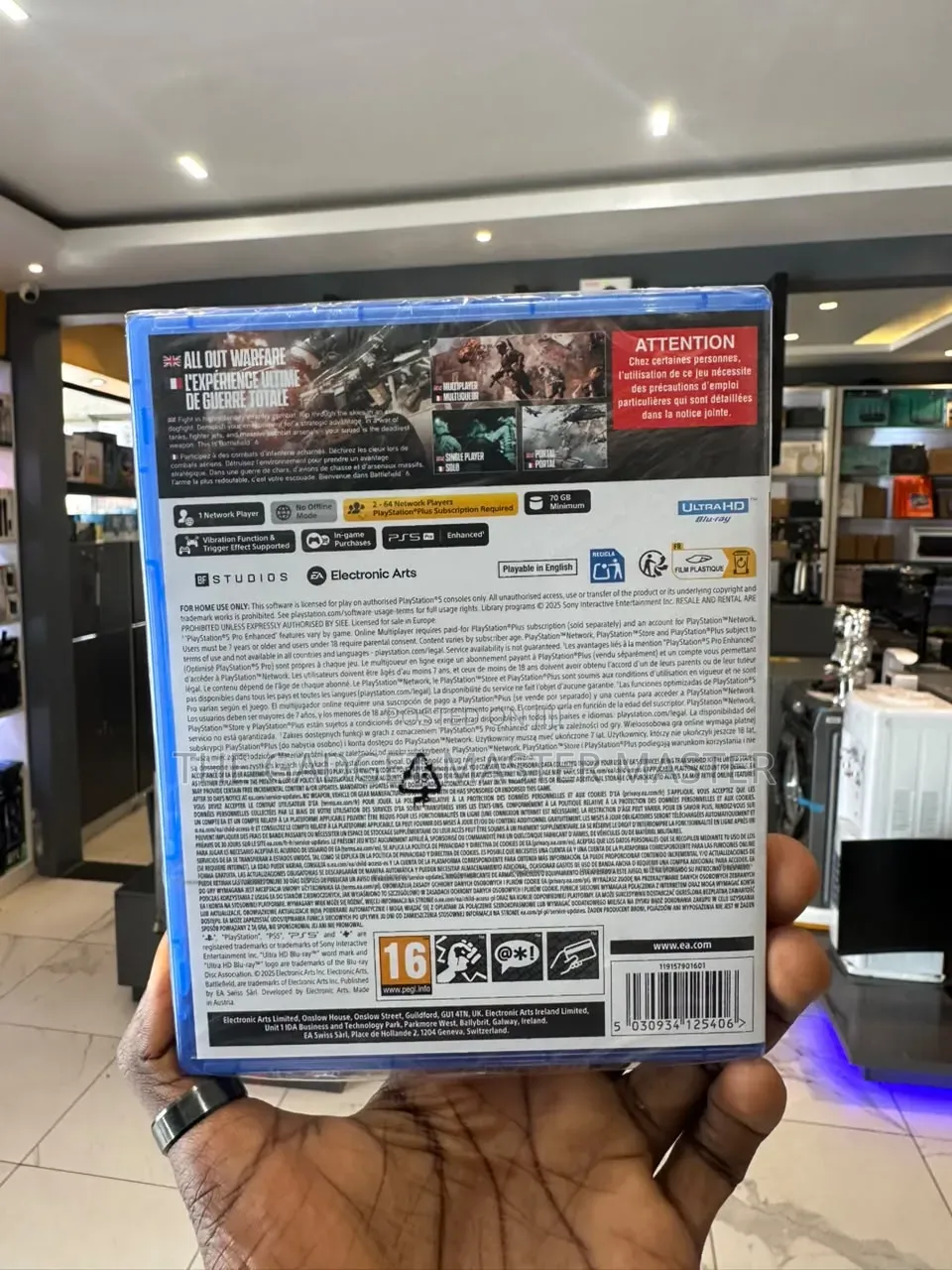 Battlefield 6 Cd for PlayStation 5