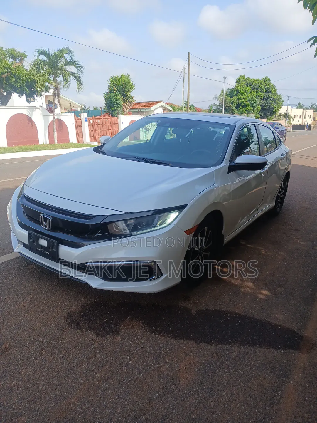 Honda Civic Touring Coupe 2020 White