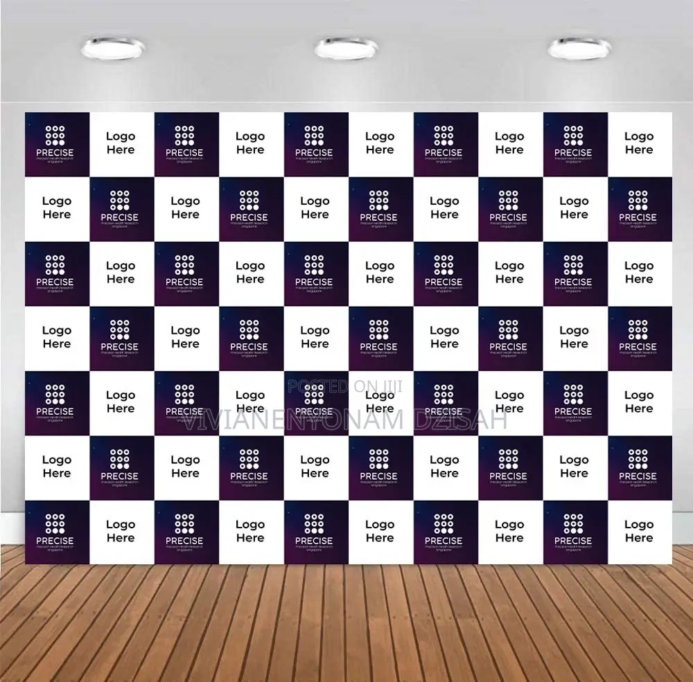 Foldable Backdrop With Branding