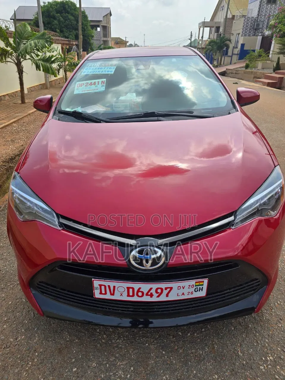 Toyota Corolla 2017 Red