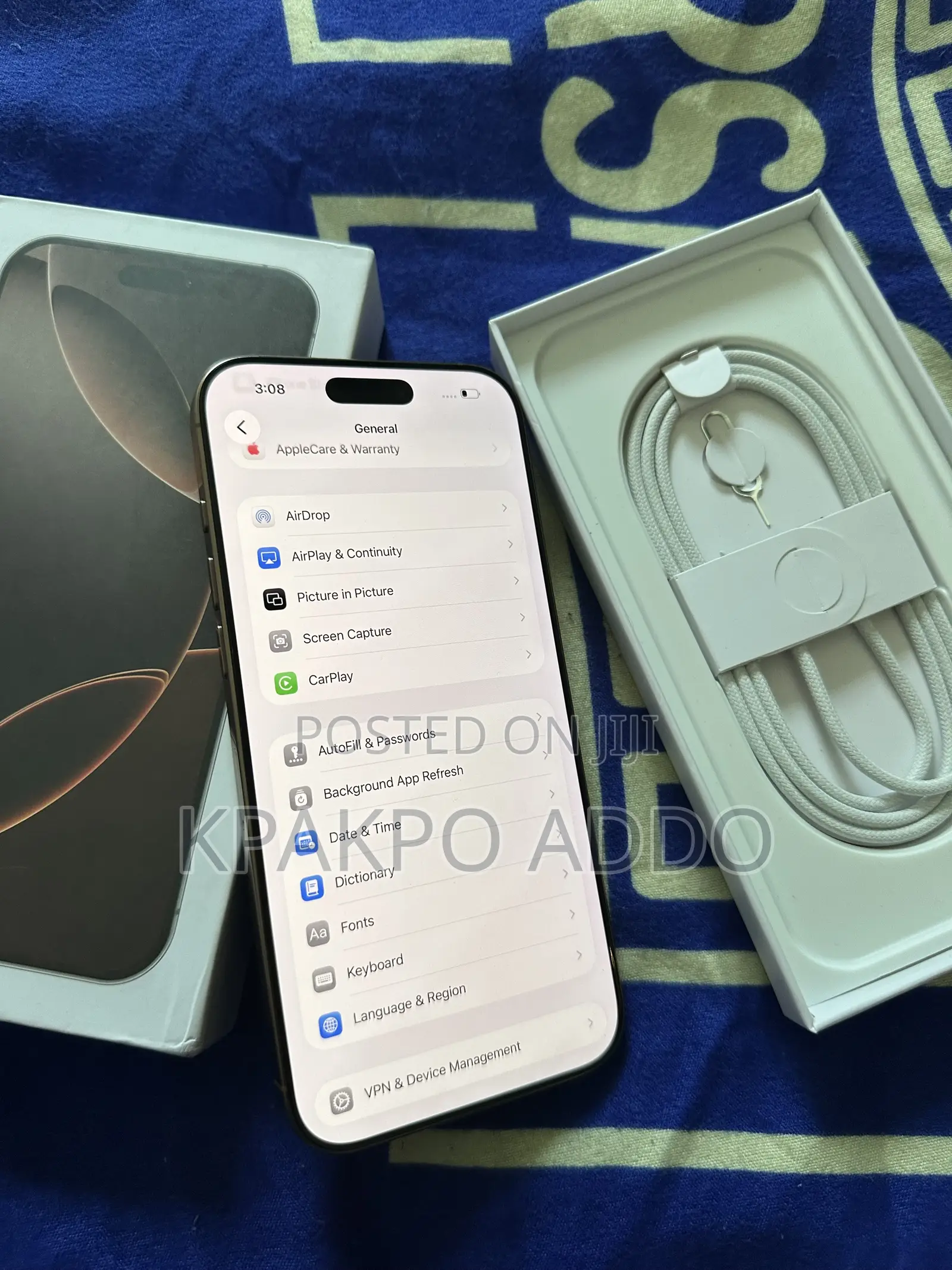 Apple iPhone 16 Pro Max 256 GB Gold