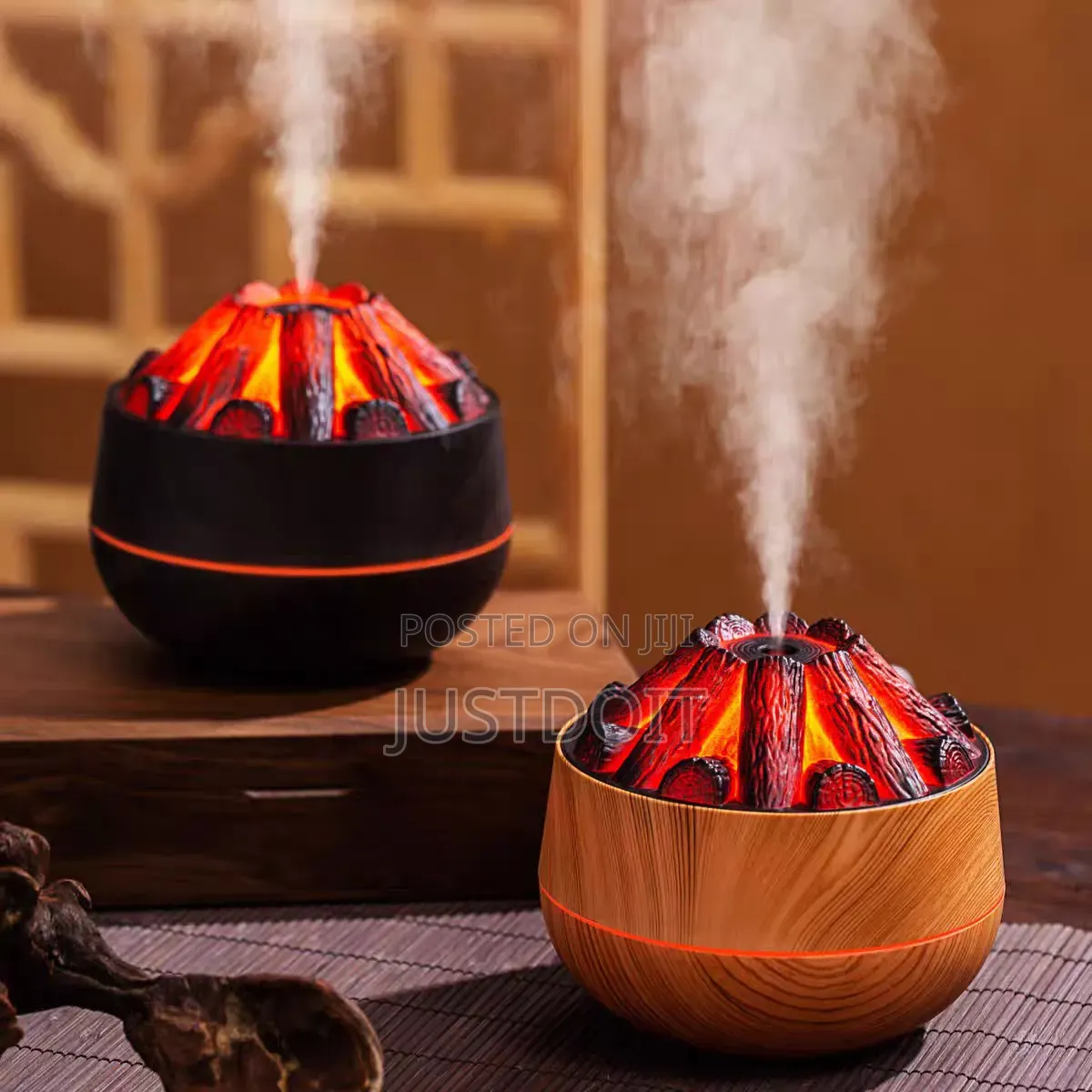 Charcoal Look Vaporizing Aromatherapy Diffuser