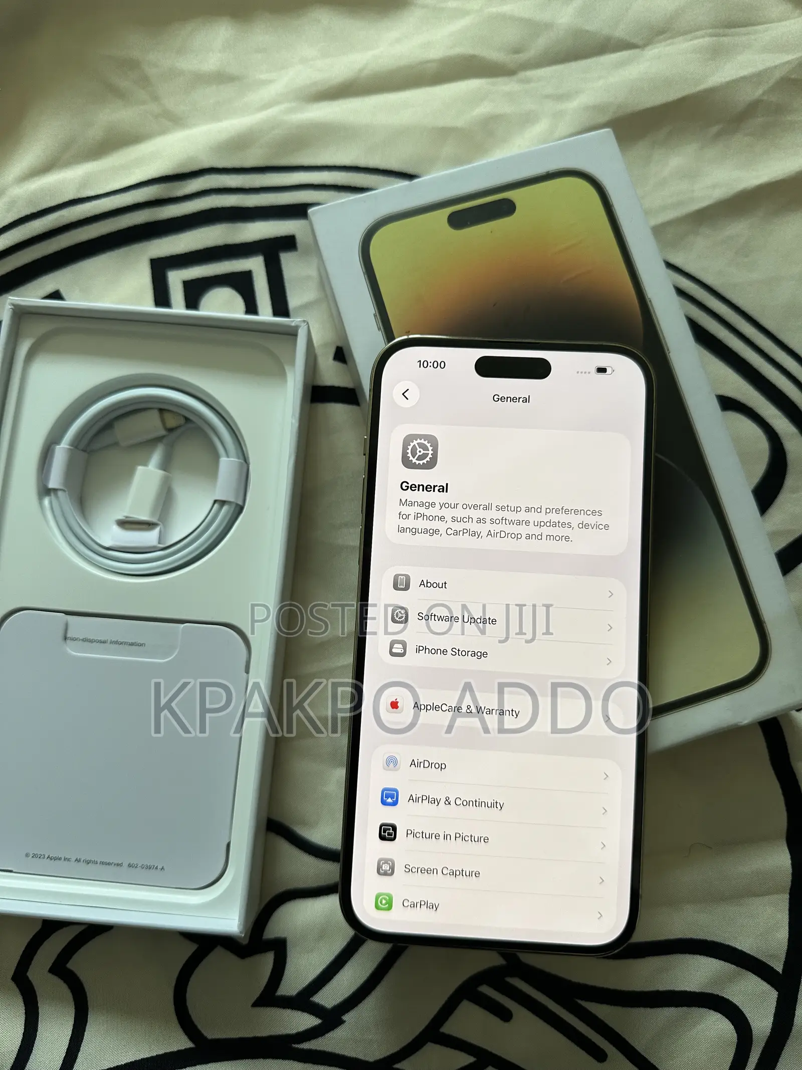 Apple iPhone 14 Pro Max 256 GB Gold