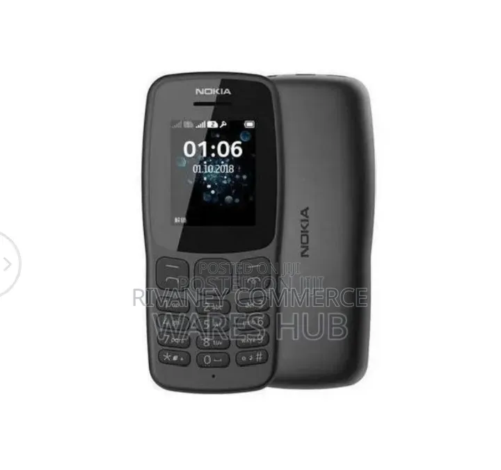 New Nokia 106 Black