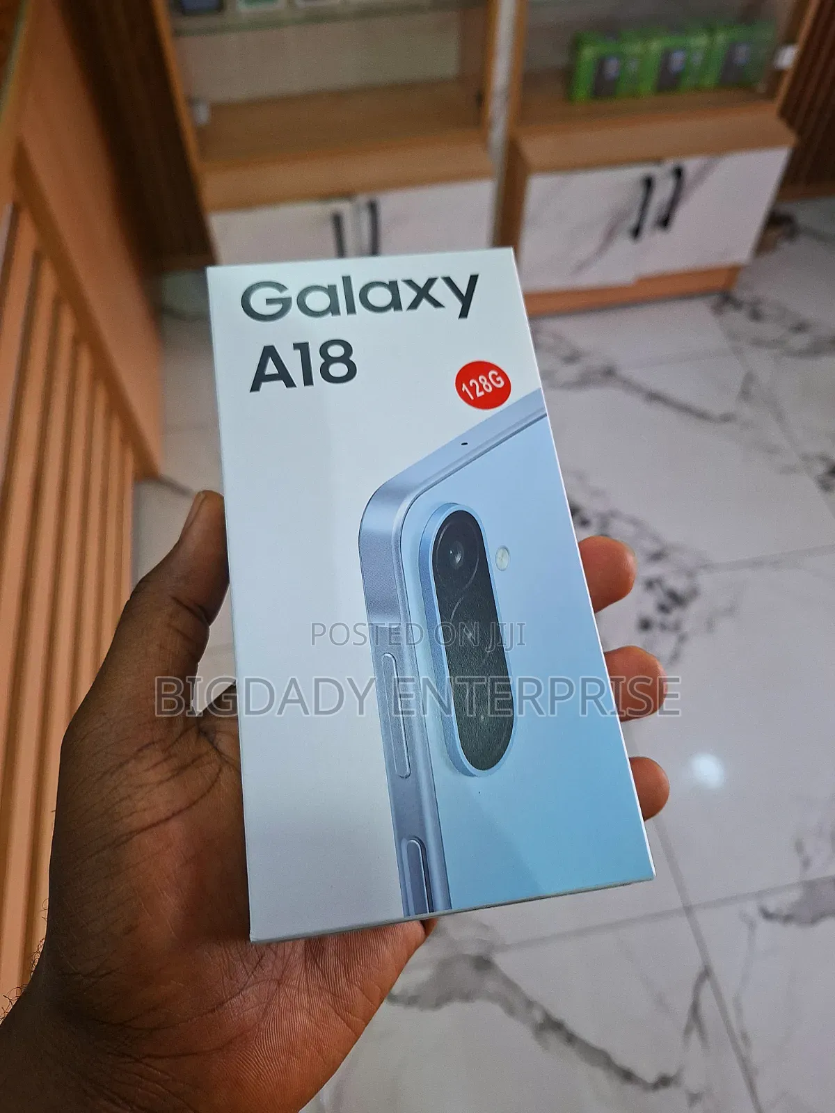New Samsung Galaxy A18 128 GB White
