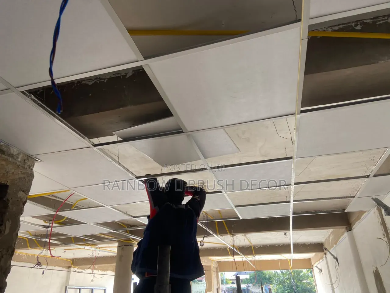 Gypsum Board Tiles Ceiling