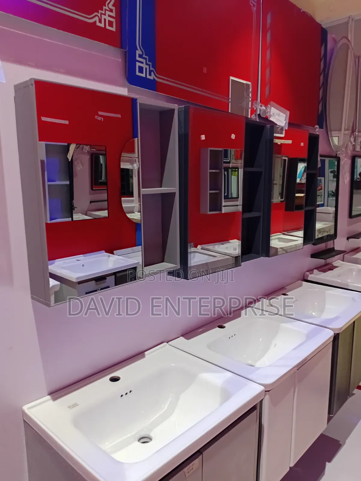 Cabinet Basin With Mirror