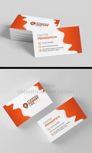 Business Card With Branding
