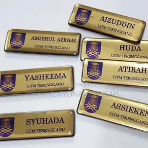 Name Tag With Branding