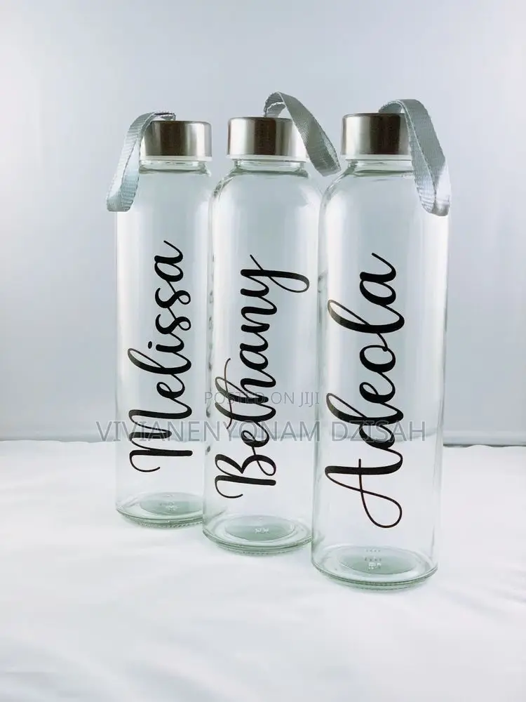 Transparent Glass With Branding