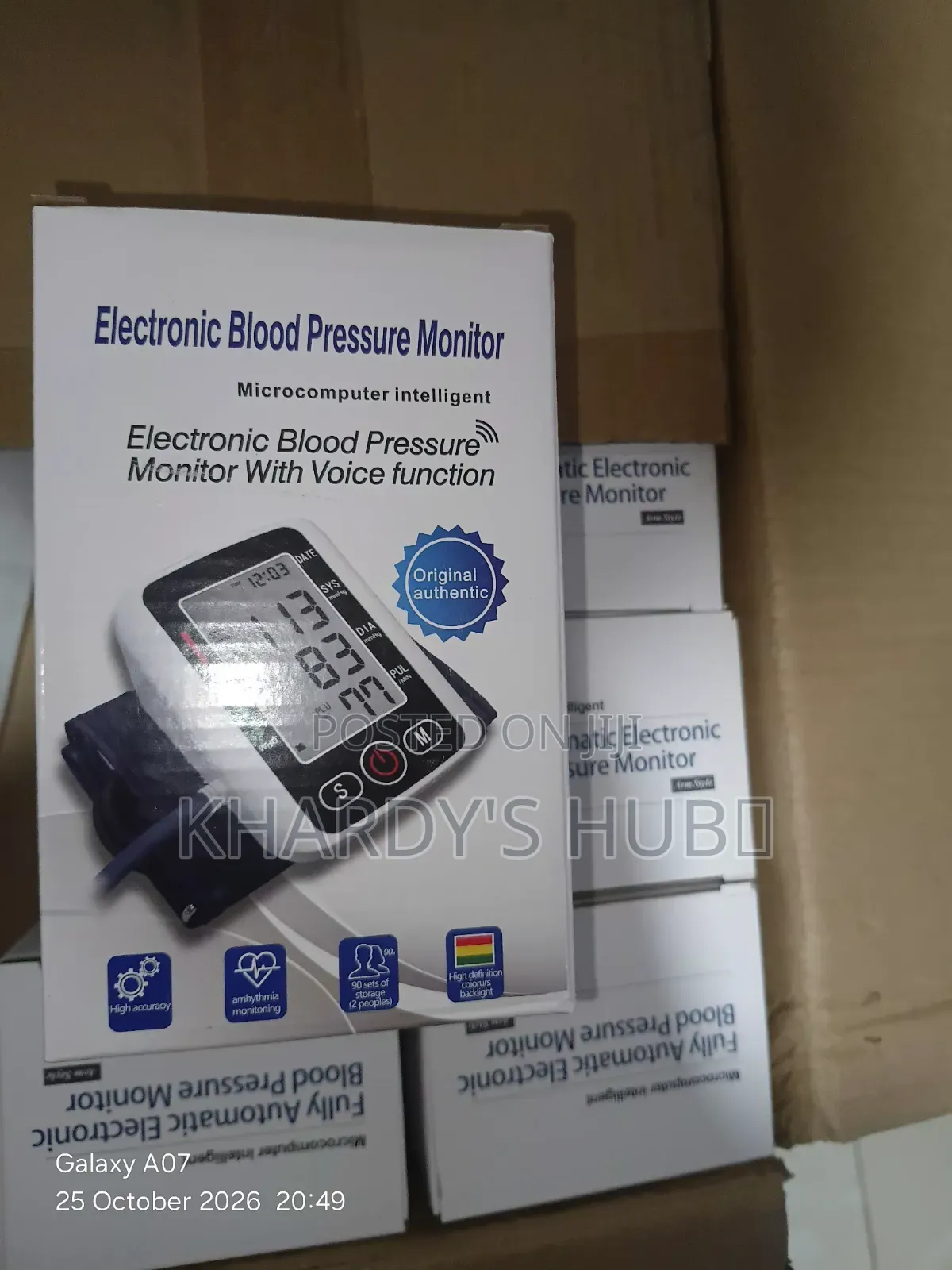 High Accuracy Blood Pressure Monitor