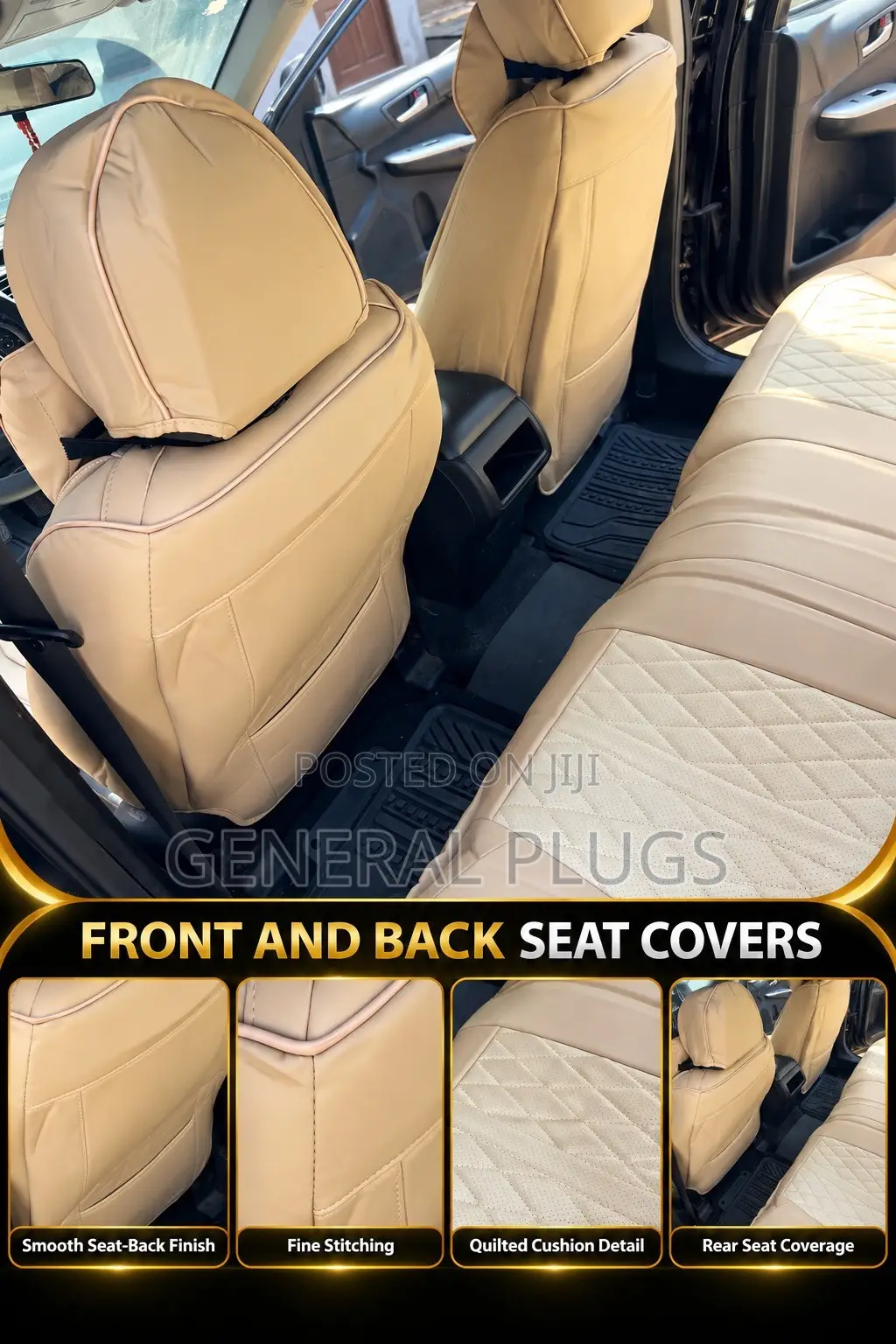 Discover Versatile Coverings; 5 Seater Original Leather Car Seat Cover