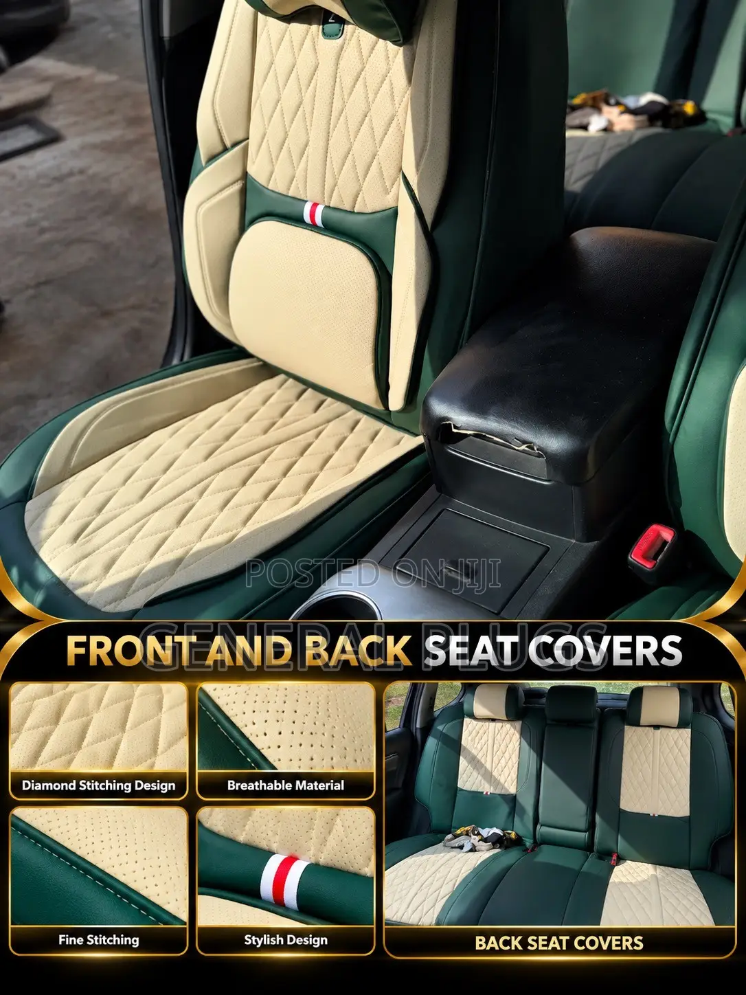 Make Every Ride Feel Exclusive ;5 Seater Original Leather Seat Cover