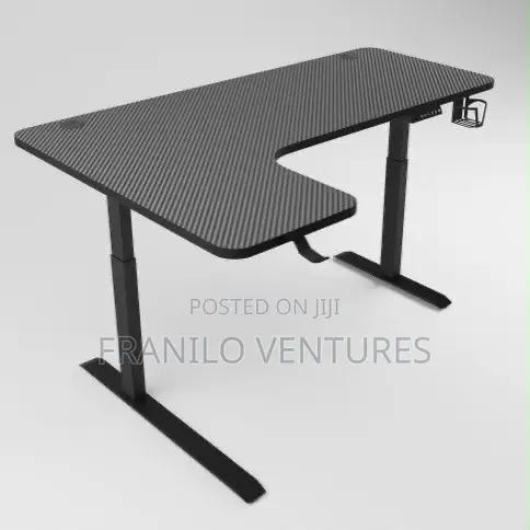 L Shape Electric Adjustable Desk( Non RGB) Premium Brand